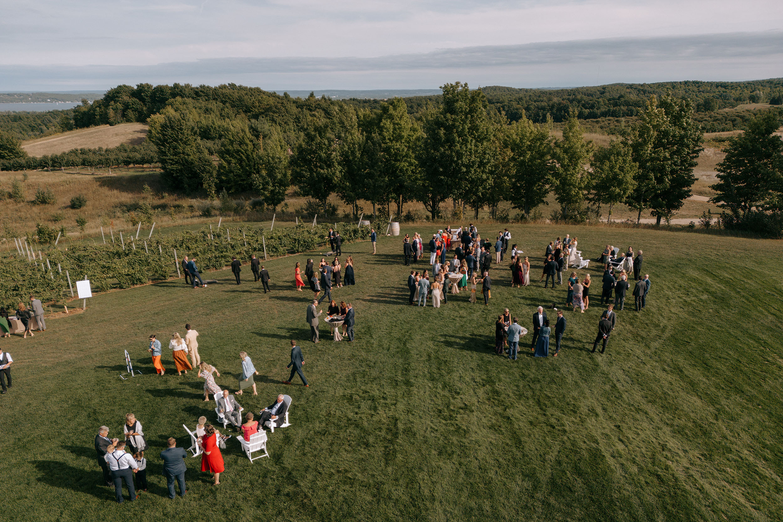 Bay View Hill Top Wedding Venue at Bay View at Gallagher Farms