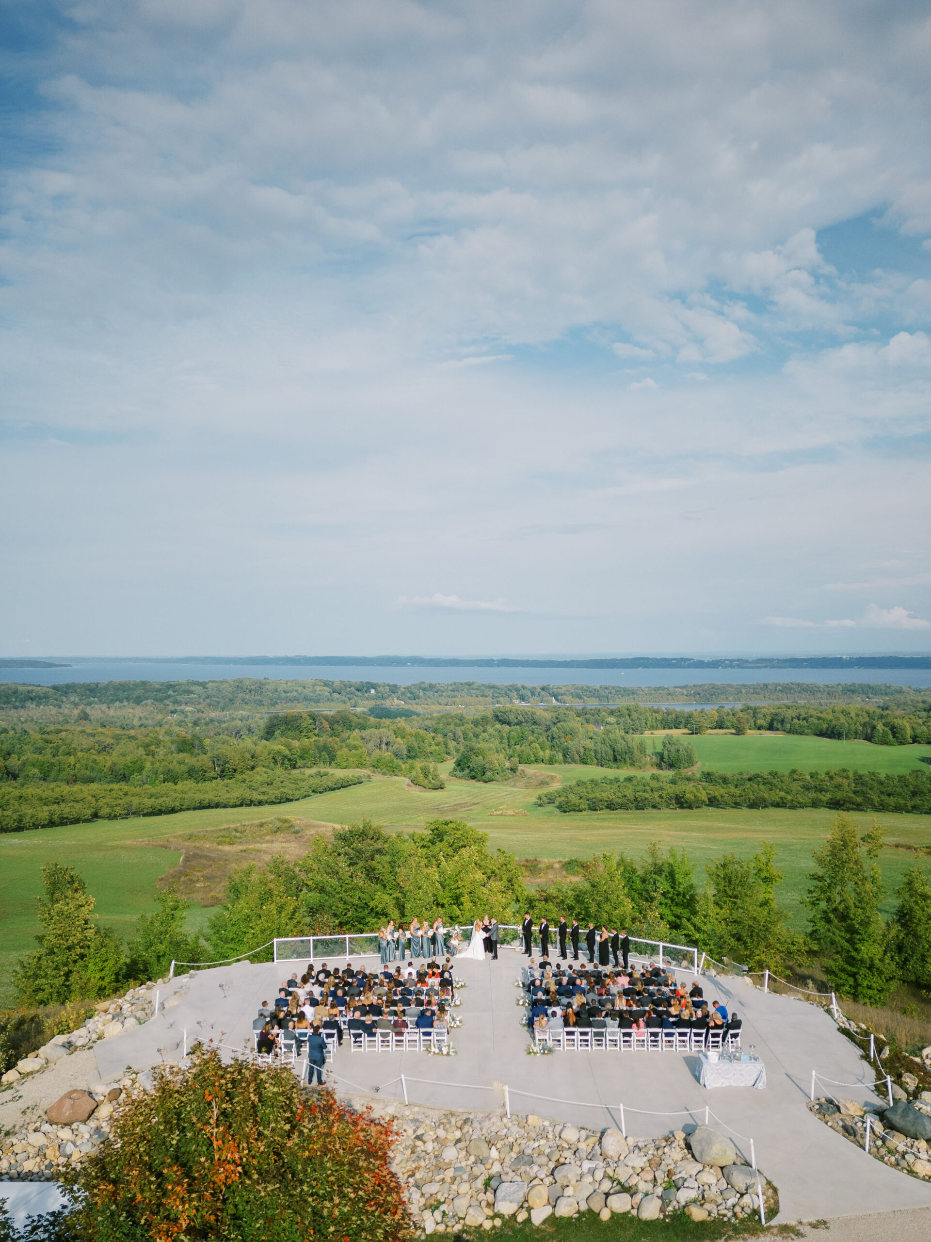 The Overlook at Bay View Weddings at Gallagher Farms