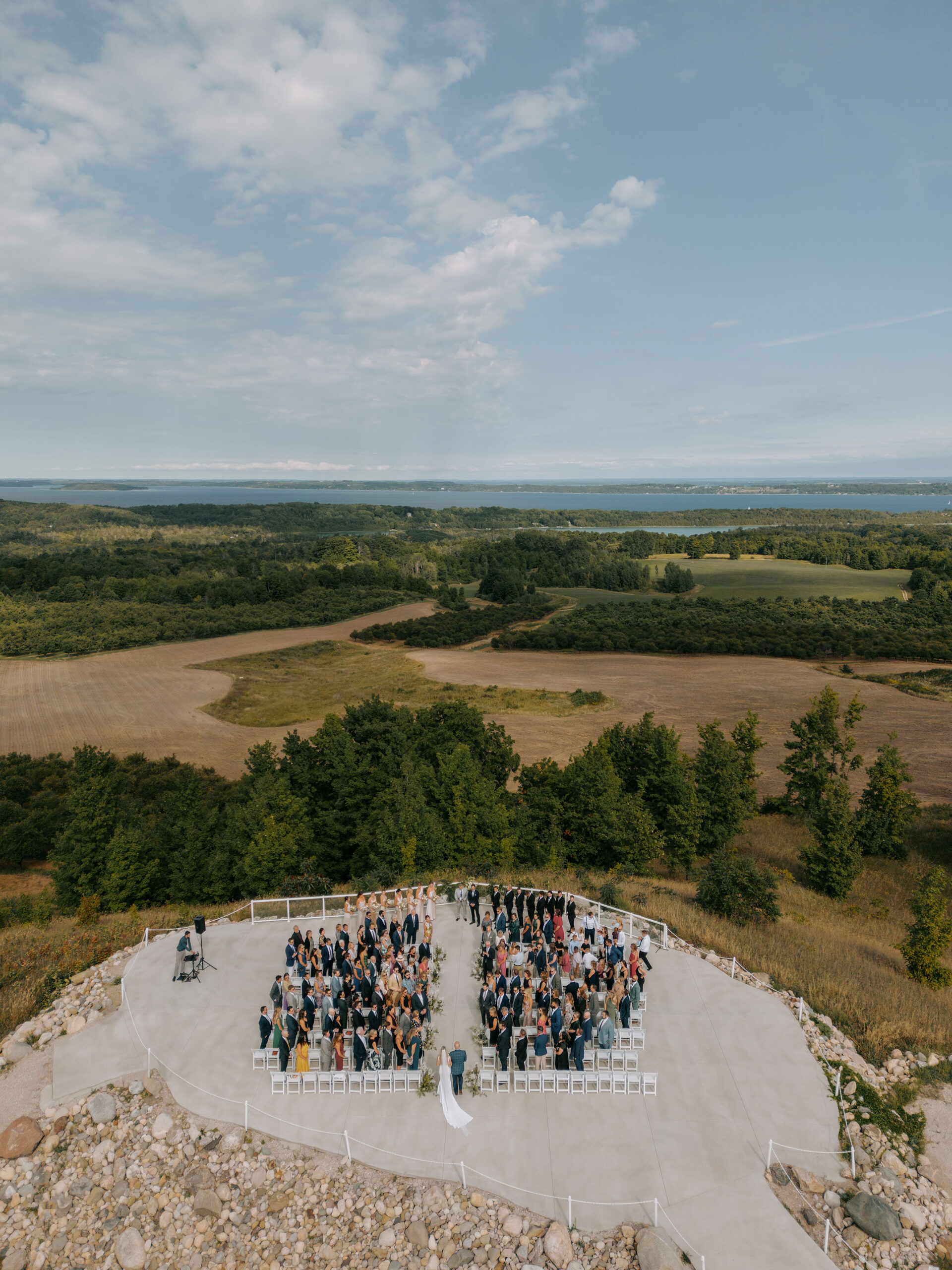 The Overlook at Bay View Weddings at Gallagher Farms